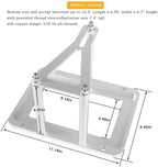 551181 Universal Billet Battery Tray Hold Down Trunk Relocation Box Optima Mount