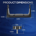 000-11019-001 Gimbal Bracket for Lowrance HDS-7 Gen3/Gen2 Touch, HOOK-7, Elite-7