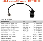 Intake Air Temperature Sensor 97381182 For 2006-2010 GM LBZ / LMM 6.6L Duramax