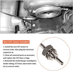 Intake Air Temperature Sensor 97381182 For 2006-2010 GM LBZ / LMM 6.6L Duramax