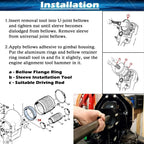Bellows Sleeve Ring Mercrusier Alpha One Gen II ONLY Replaces 816607 & 18-1728