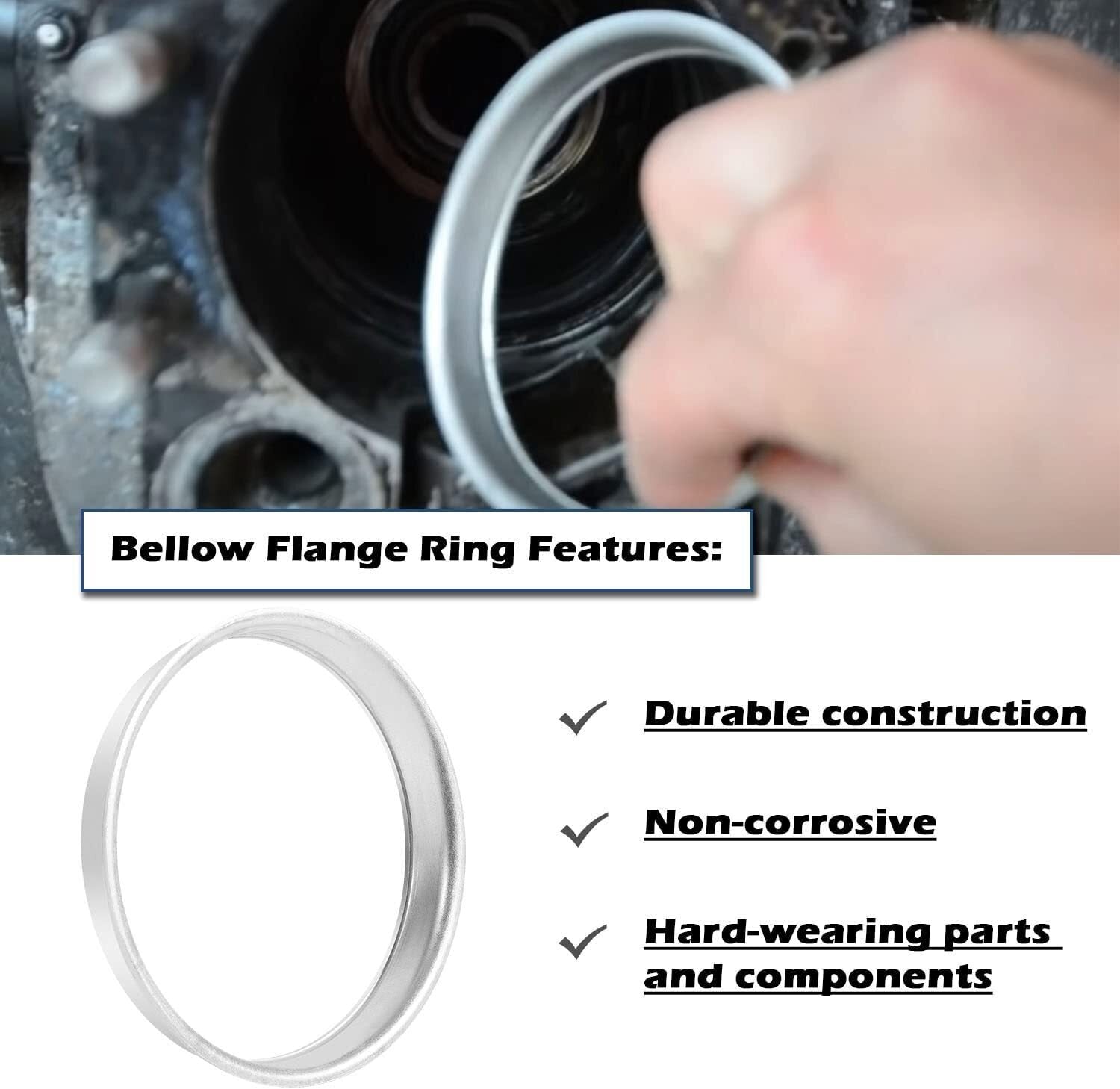 Bellows Sleeve Ring Mercrusier Alpha One Gen II ONLY Replaces 816607 & 18-1728