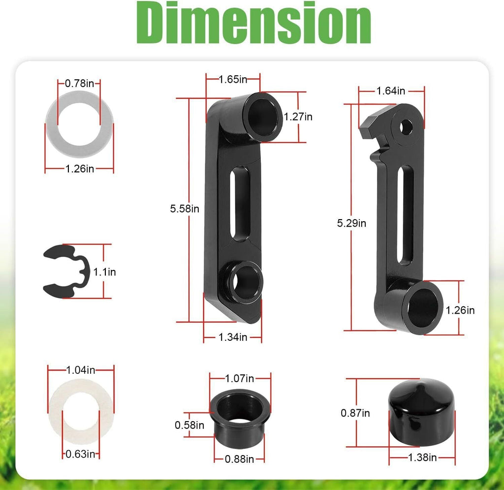 Idler Arm & Bushing Rebuild Kit for John Deere M143350 M136635 M131119 M111358