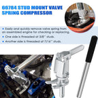 66784 Stud Mount Valve Spring Compressor Remove & Install for all 3/8" & 7/16"