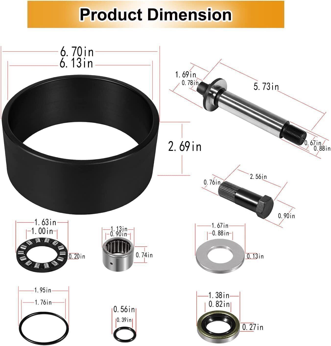 Complete Jet Pump Rebuild Kit for SeaDoo GTX RFI RX RXDI XP Limited GSX GTS LRV