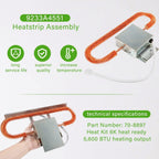 9233-4551 Electric Heating Element Kits RV Heat Strip Fits for Coleman Mach A/C