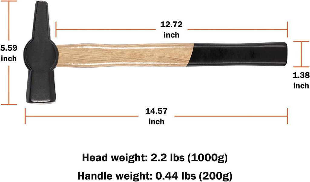 0000811-1000 Blacksmith Hammer Knife Making Bladesmith Anvil Forge Tongs Tool