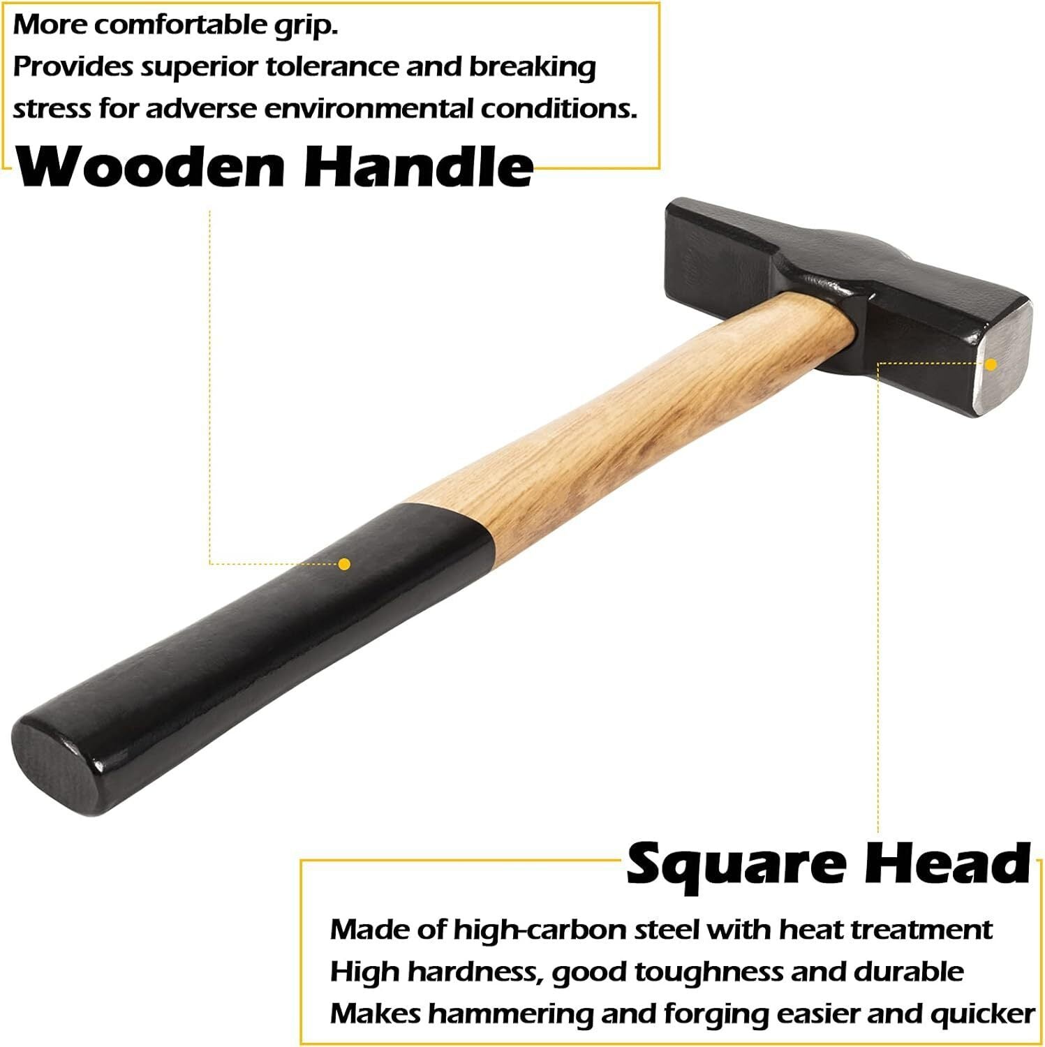 0000811-1000 Blacksmith Hammer Knife Making Bladesmith Anvil Forge Tongs Tool