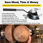 For Woodcut Bowlsaver Bowl Coring System/Bowlsaver Complete System