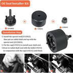 For BMWN20/26 Engines 2241 Front Crankshaft Seal Installer Removal Tool 110371