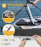MKA-23 1854023 Composite Quick Release Bracket for Electric Steer Trolling Motor