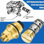 1423 Balancing Spool 132343 & 12318 Stop-Check Valve Kit for Moen Tub and Shower
