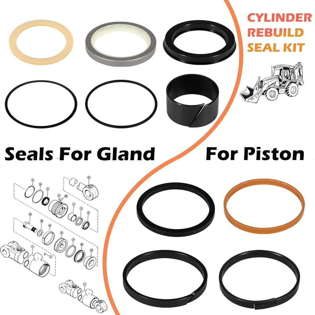 Whole Machine Hydraulic Cylinder Kit for Case 580C (580CKC) G109456 Seal Kit 580