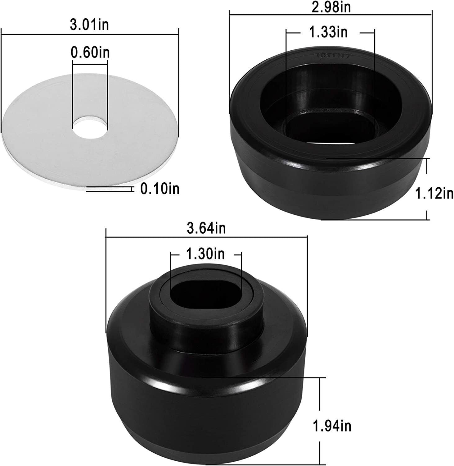 7-141 Body & Cab Mount Bushing Kit for 99-14 Silverado Sierra 1500 2500 2/4WD