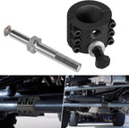Steering Stabilizer Tie Rod Clamp Stud 1-1/2" OD Tube for Jeep Wrangler JL JT JK