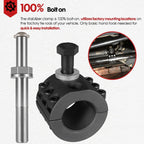 Steering Stabilizer Tie Rod Clamp Stud 1-1/2" OD Tube for Jeep Wrangler JL JT JK