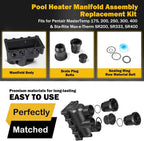 77707-0206 Pool Heater Manifold Body for Pentair MasterTemp,Sta-Rite Max-e-Therm