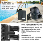 77707-0206 Pool Heater Manifold Body for Pentair MasterTemp,Sta-Rite Max-e-Therm