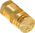 Boomless Spray Nozzle 1/2" FPT #10 Orifices (90° & 180° Caps Included) 4.2 GPM