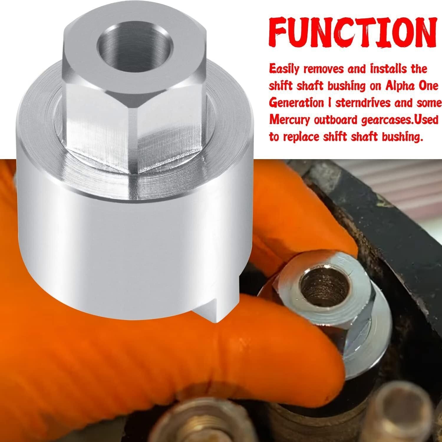 For Mercury Mariner Mercruiser Shift Shaft Bushing Tool 91-31107T Sierra 18-9817