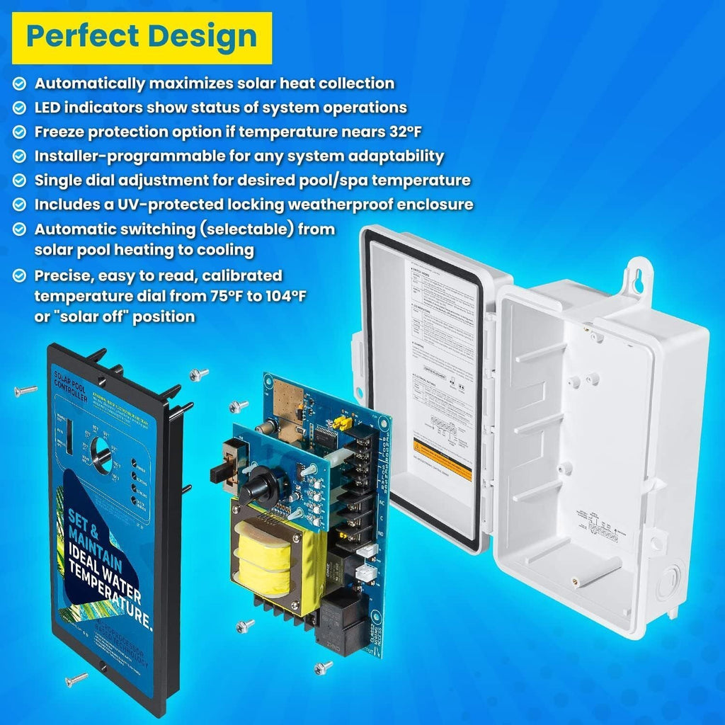 for Hayward/Goldline Aqua Solar GL-235 Pool Spa Solar Temperature Controller