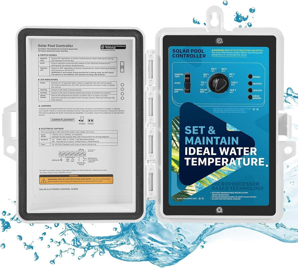 for Hayward/Goldline Aqua Solar GL-235 Pool Spa Solar Temperature Controller