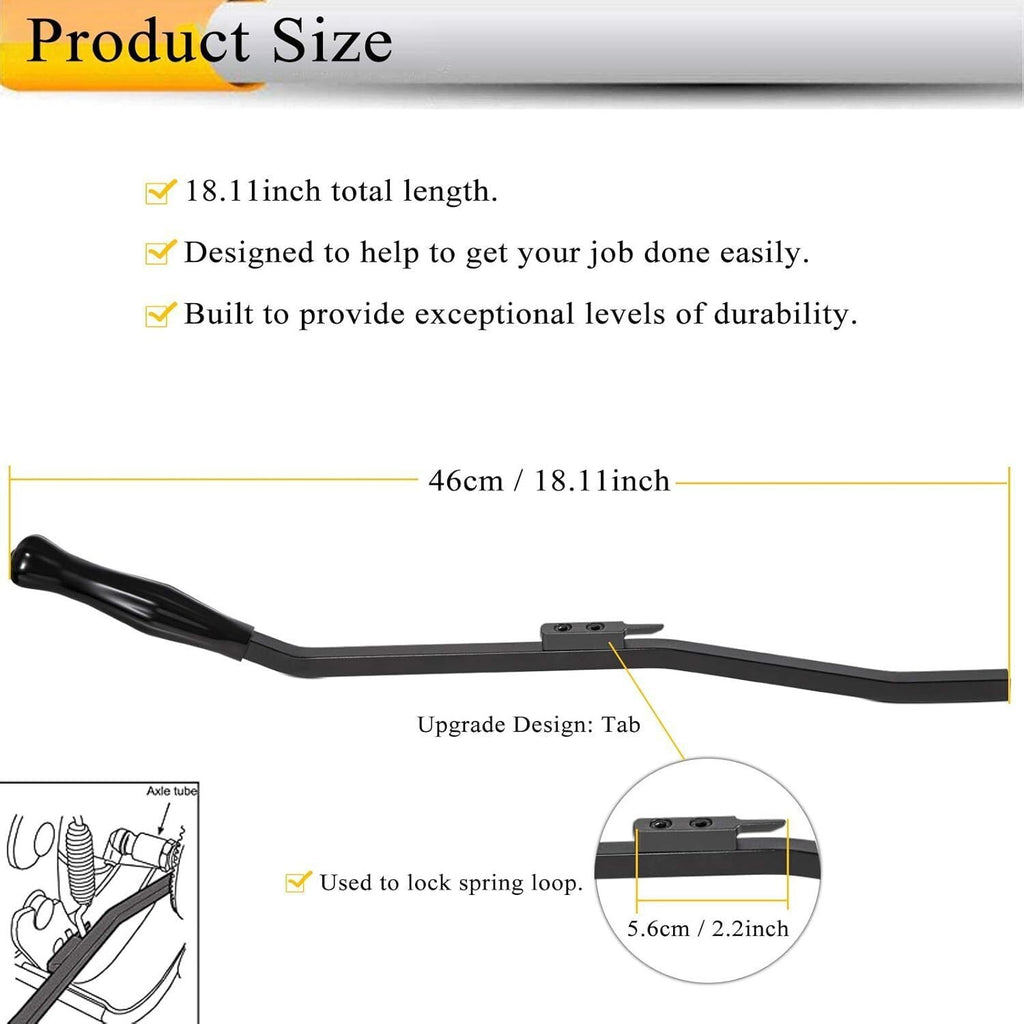S-Cam Air Brake Spring Snap Shoes Installer Tool 5081 for Semi-Truck Heavy Duty