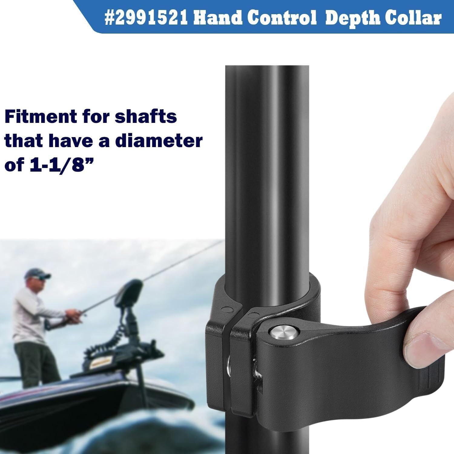 For Minn Kota Trolling Motor Part Cam Lock Depth Collar Assembly 2991521