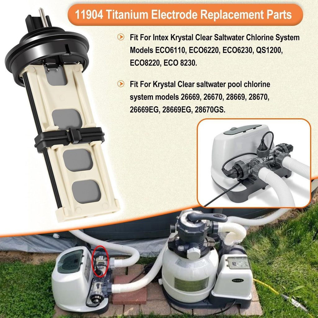 11904 Replacement Titanium Electrode For Intex Saltwater System 28669 28670