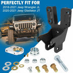 Front Track Bar Sector Shaft Brace 20-22 for Jeep Gladiator JT 18-22 Wrangler JL