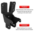 Front Track Bar Sector Shaft Brace 20-22 for Jeep Gladiator JT 18-22 Wrangler JL