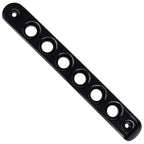 5x Aluminum Grab Handle Inserts Cover Trim for Jeep Wrangler JK 2007-2018(Black)