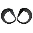 2X ABS Angry Bird Front Headlight Bezels Cover Trim for Jeep Renegade 2015-2018