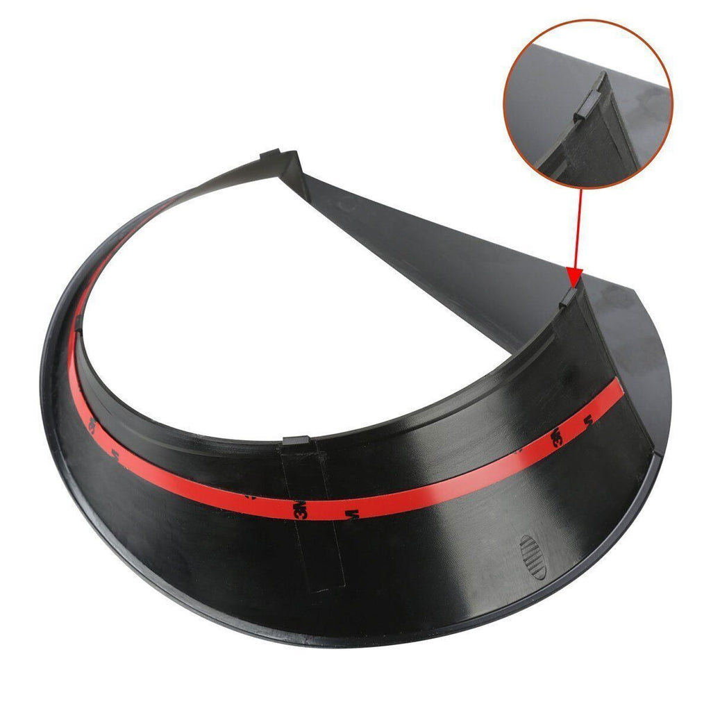 2X ABS Angry Bird Front Headlight Bezels Cover Trim for Jeep Renegade 2015-2018