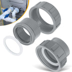 2 Pack 006723F 2" PVC Connector for Raypak Pool Heater Parts R185A R265A R335A