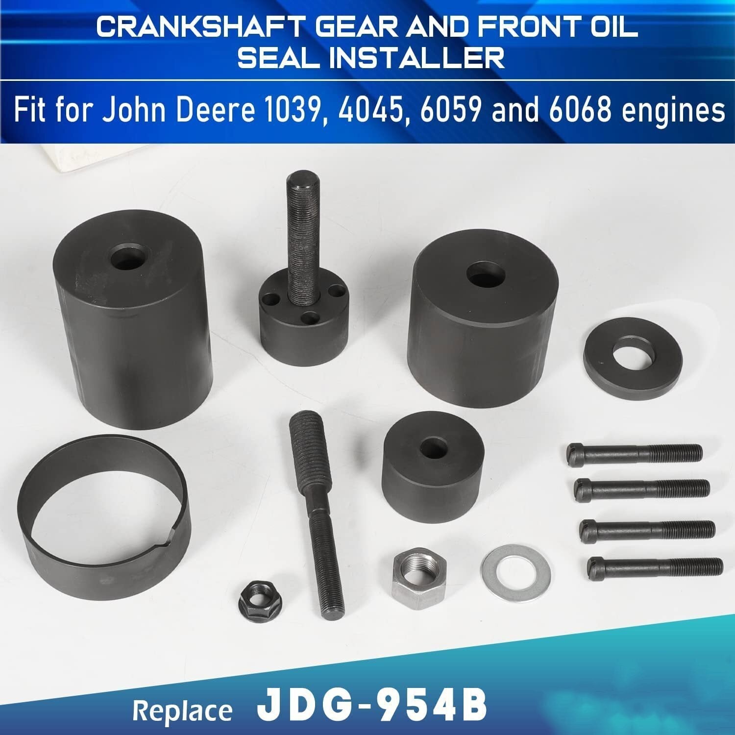 JDG954B for John Deere Crankshaft Gear & Front Oil Seal Installer 4045 6059 6068