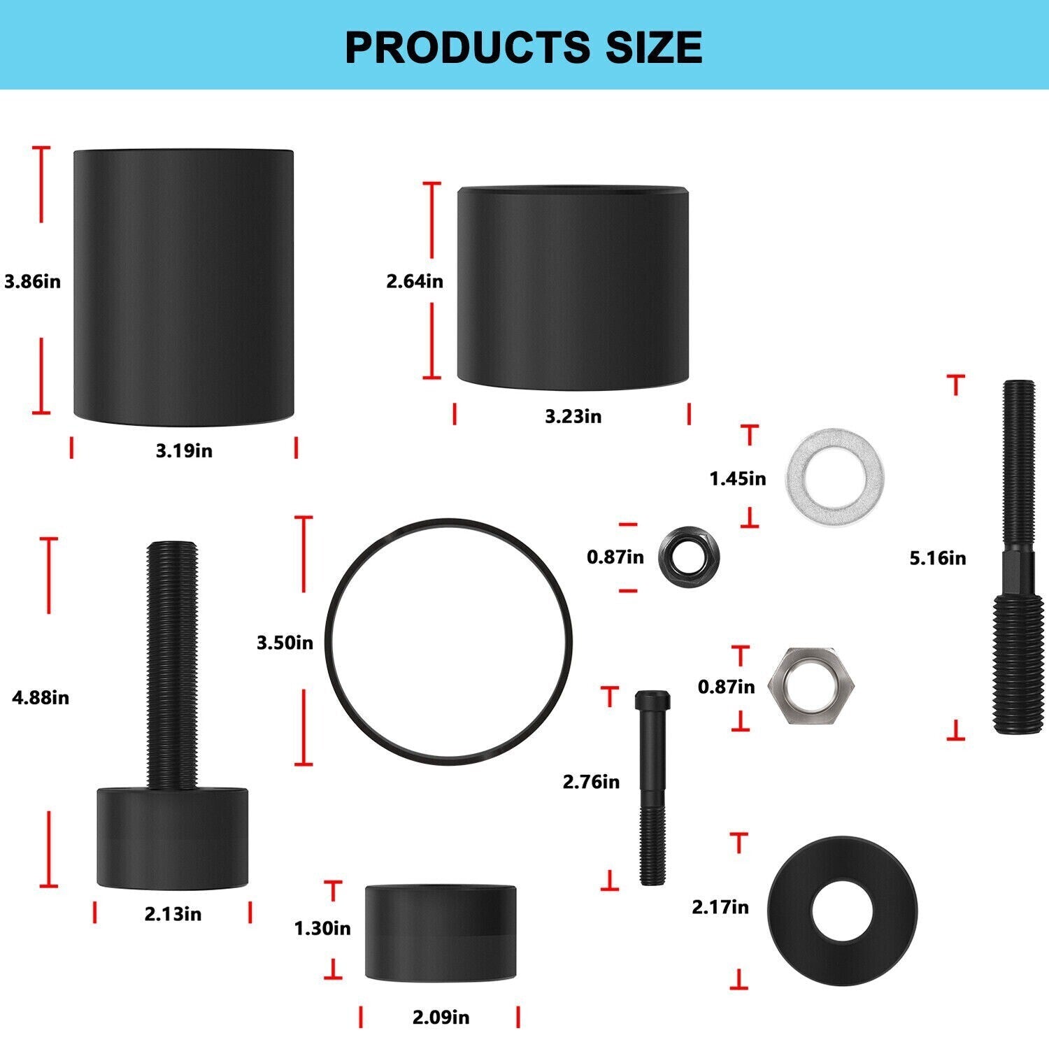 JDG954B for John Deere Crankshaft Gear & Front Oil Seal Installer 4045 6059 6068