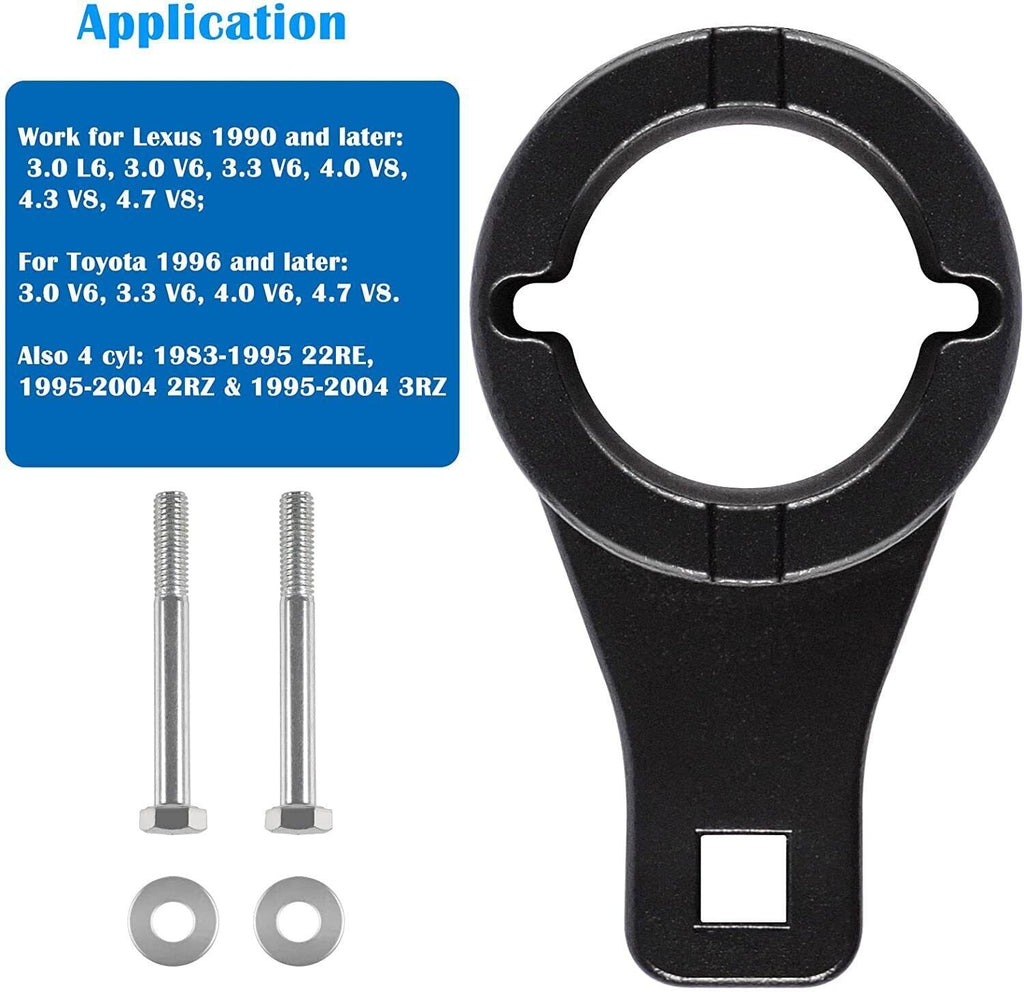 Harmonic Damper Pulley Holding Crankshaft Crank Holder Wrench for Toyota Lexus