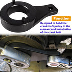 Harmonic Damper Pulley Crankshaft Holder Removal Install Tool For Toyota 3.4L V6