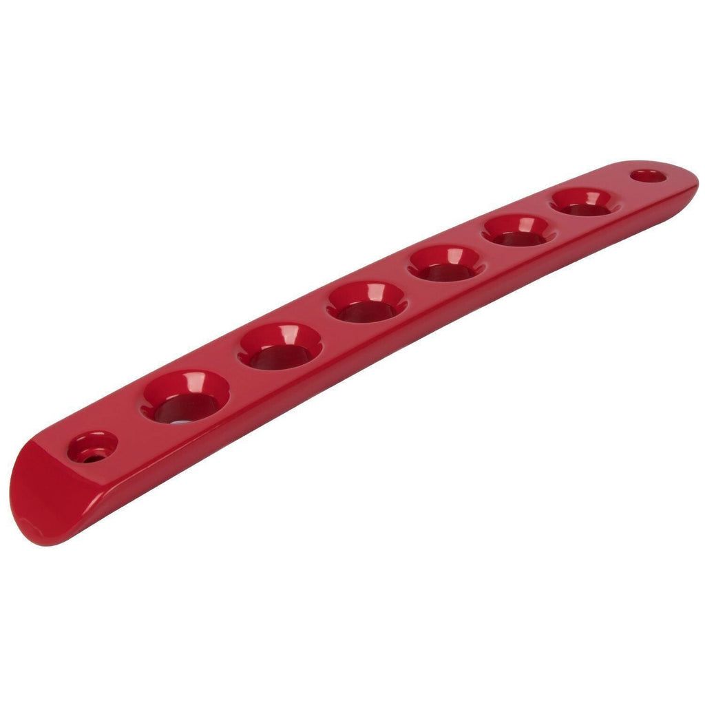 2007-2018 Jeep Wrangler JKU Red Door Grab Handle Inserts 5-Piece