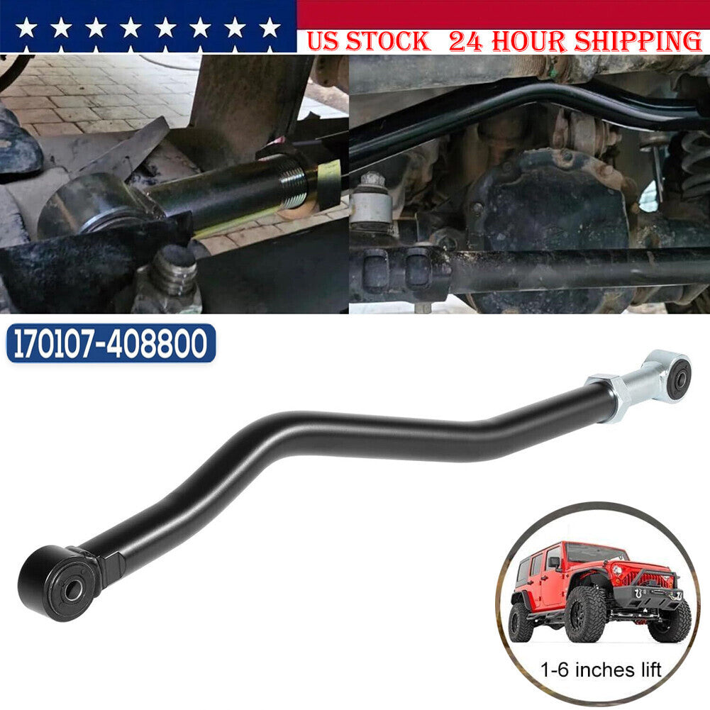 Front Forged Adjustable Track Bar 1-6" Lift Fit For Jeep Wrangler JK 2007-2018