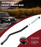 Front Forged Adjustable Track Bar 1-6" Lift Fit For Jeep Wrangler JK 2007-2018