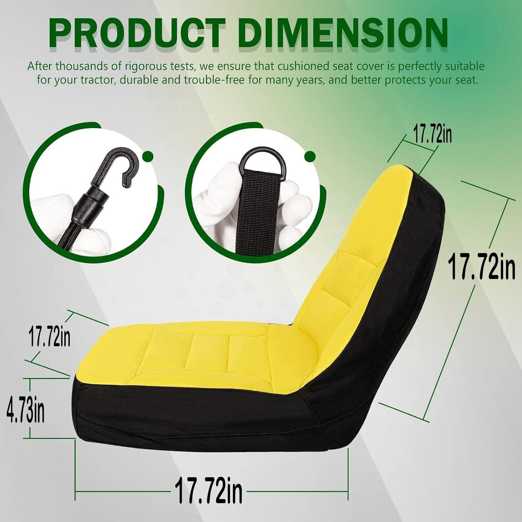 LP68694 Compact Utility Tractors Seat Cover for John Deere 1025R & 2025R Tractor