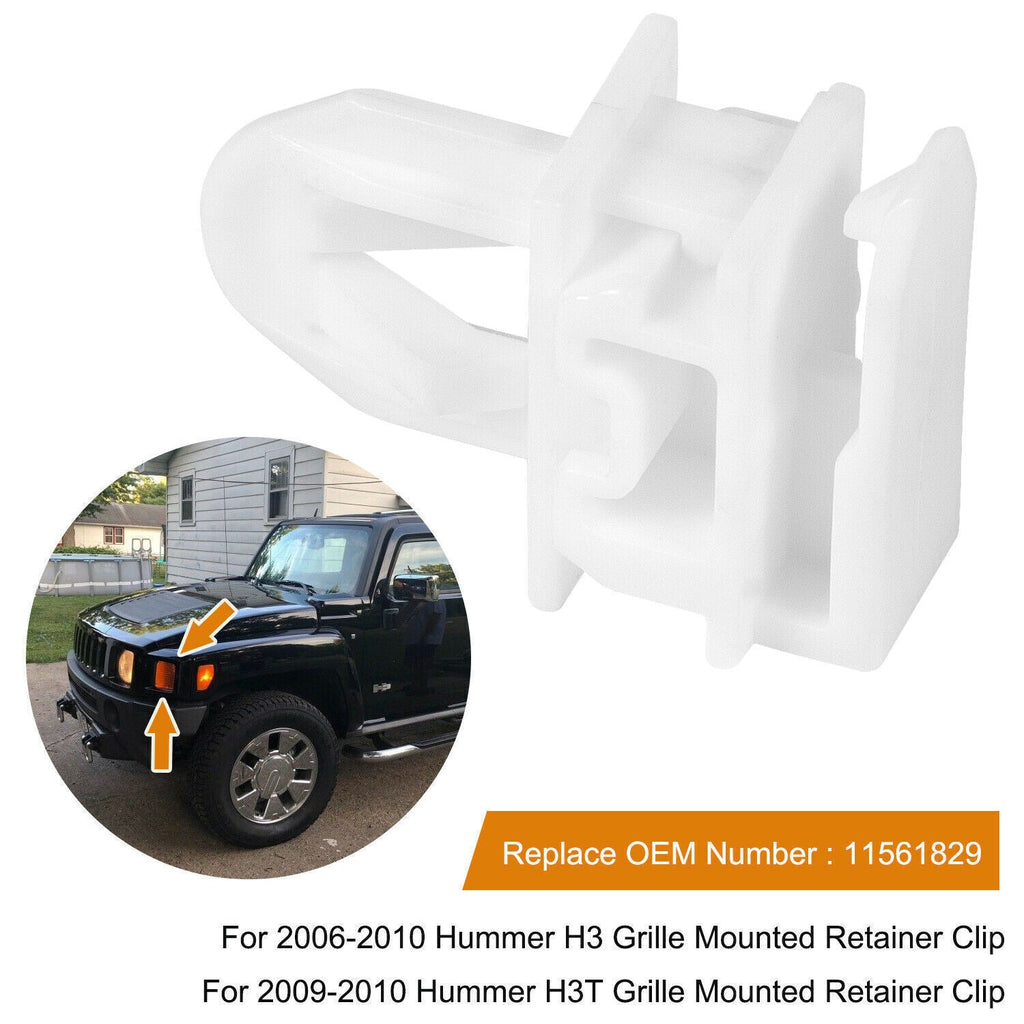 11561829 Grille Retainer Clip for Hummer H3 2006-2010 and Hummer H3T 2009-2010