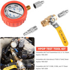 Hpop Test Tool High-Pressure & Air Leak Tester Gauge For Ford F250/350 6.0L 7.3L