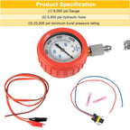 Hpop Test Tool High-Pressure & Air Leak Tester Gauge For Ford F250/350 6.0L 7.3L