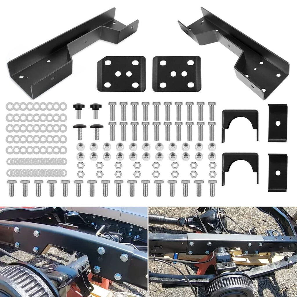 Rear 6" Drop Lowering Flip Kit For Chevy Silverado C1500 GMC Sierra 1988-1998