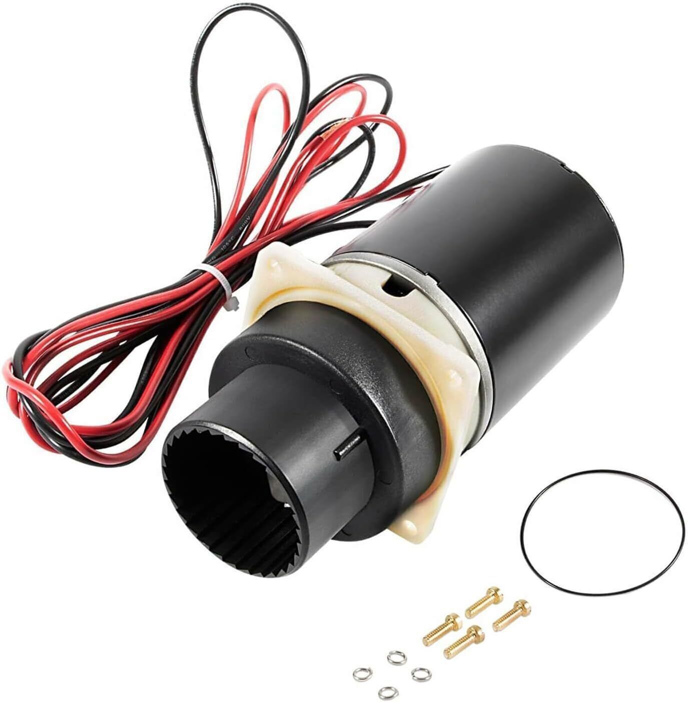 37072-0092 Marine Toilet Macerator Pump Motor Set Fits Jabsco 37045, 37245 12V
