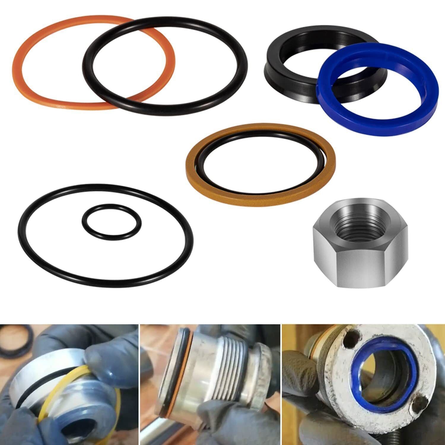6803329 7137769 Hydraulic Lift Cylinder Seals Kit for Bobcat 444 543 520 720 974