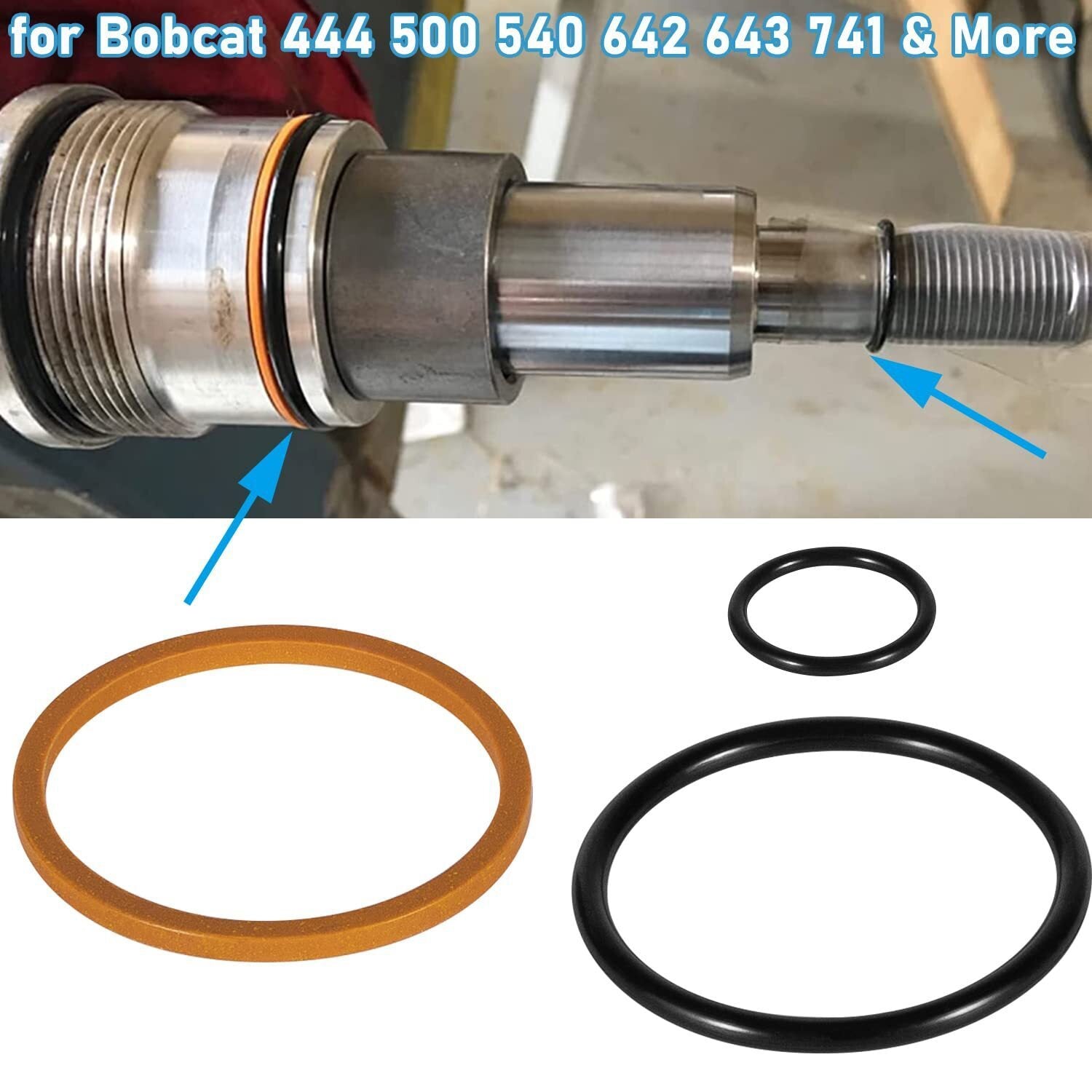6803329 7137769 Hydraulic Lift Cylinder Seals Kit for Bobcat 444 543 520 720 974